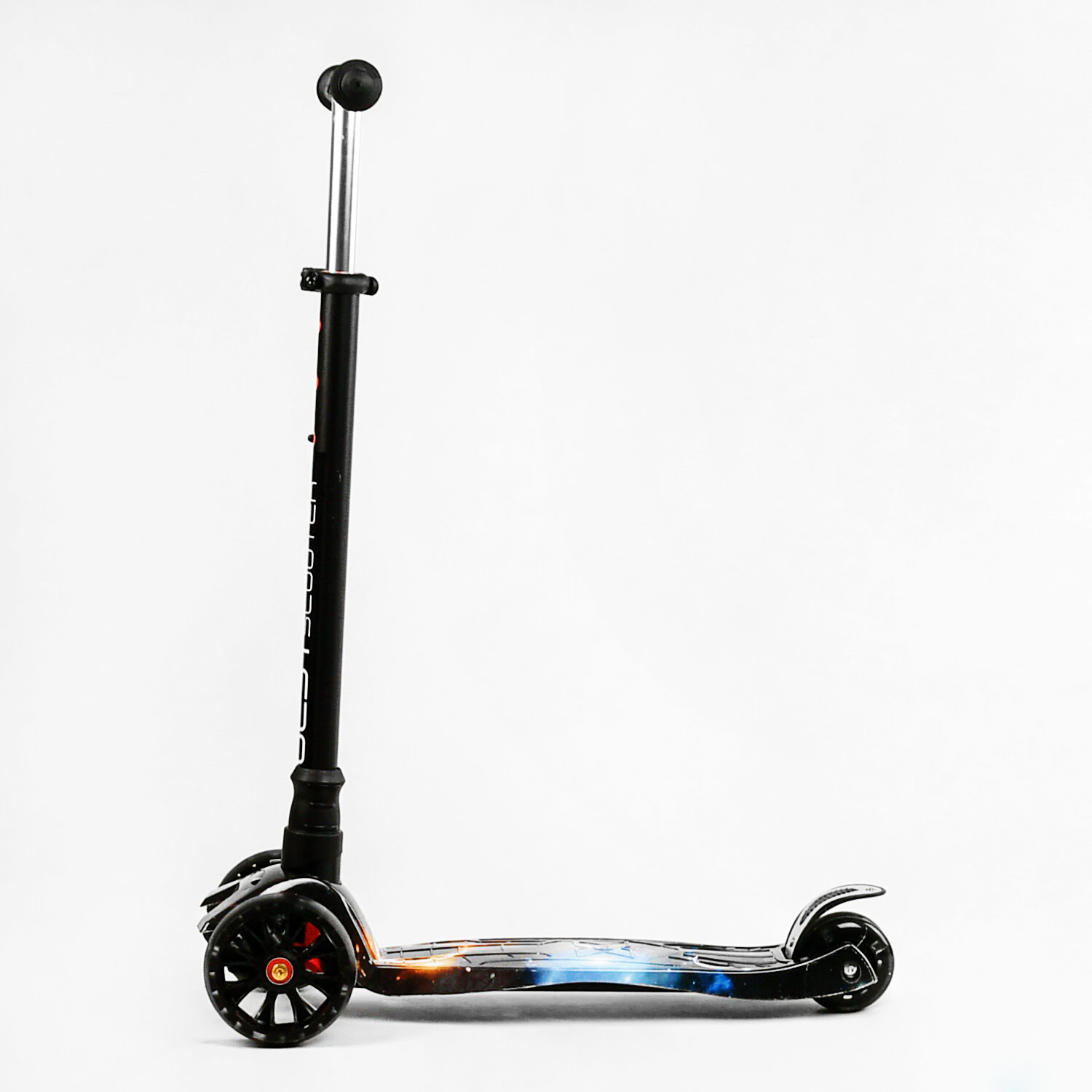 Самокат Best Scooter MAXI S 4 колеса PU СВЕТ Planets 60 кг Разноцветный 111810, фото №3