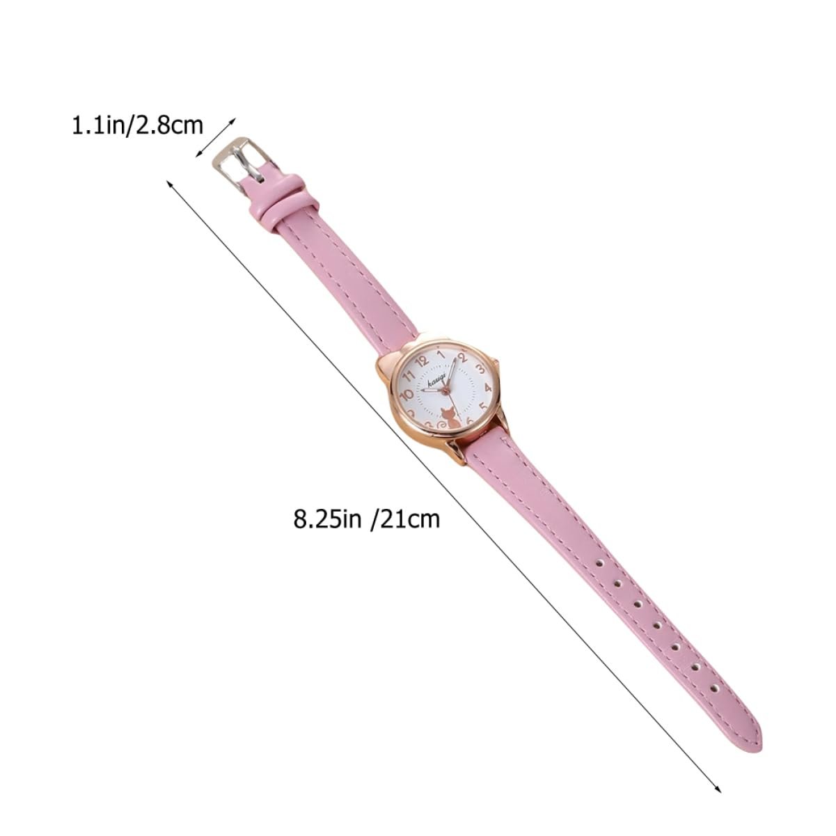 Годинник OATIPHO S Комплект котячий милий годинник для жінок, фото №2