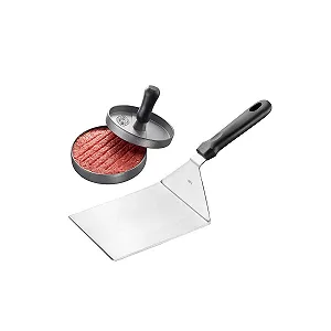 Пресс для бургеров GEFU BBQ алюминиевый Classic & King Size с лопаткой из нержавеющей стали - Фото 1