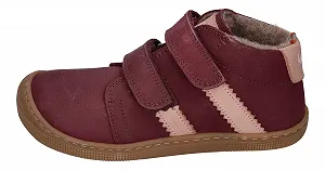 Кросівки для босих ніг / Низькі Кросівки Koel David Hydro 07M049.233 з вовняною підкладкою Бордовий/Рожевий synthetic.ua - Фото 1