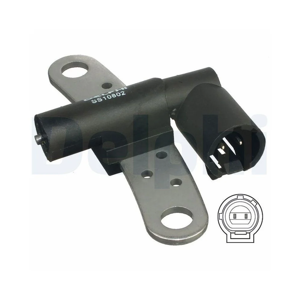 Датчик імпульсів колінвала DELPHI SS10802 для NISSAN RENAULT DACIA, фото №1 Датчик імпульсів колінвала DELPHI SS10802 для NISSAN RENAULT DACIA, фото №1