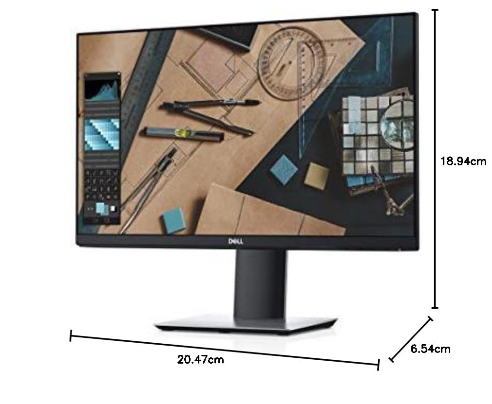 Монитор Dell P2319H 23 дюйма Full HD LED плоский матовый черный, фото №7