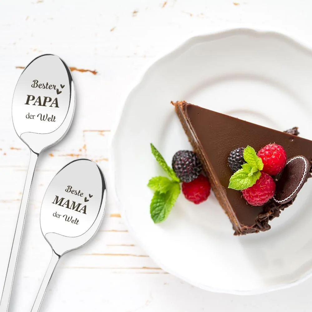 Ложка з гравіюванням для батьків, ідея подарунка, фото №2