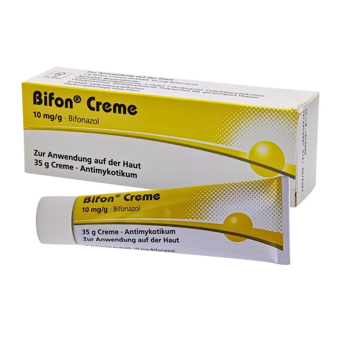 Крем Bifon Bifonazole противогрибковый широкого спектра действия набор с гелем для душа Pharma Perle 35 мл, фото №8