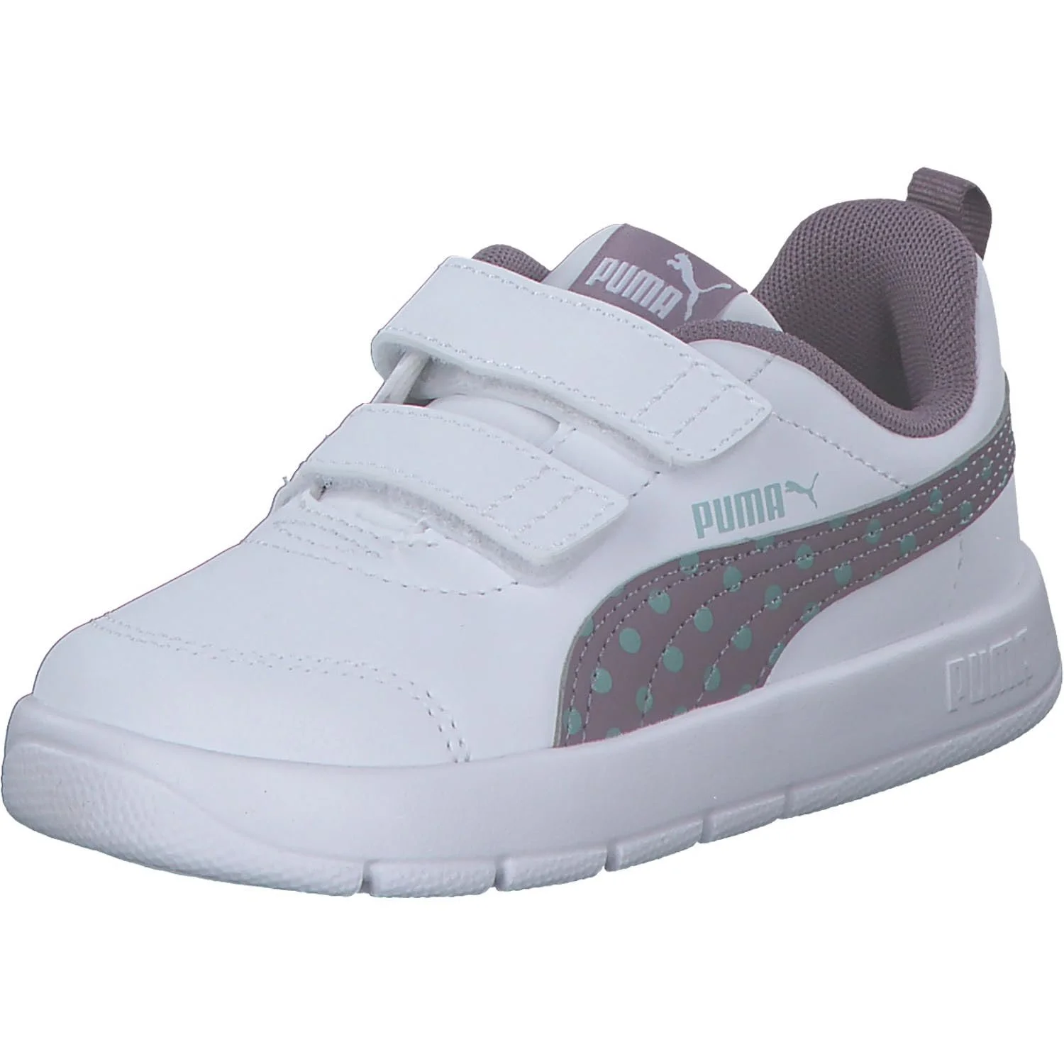 Кроссовки Puma Courtflex V3 Dotty V Inf для девочек, фото №1