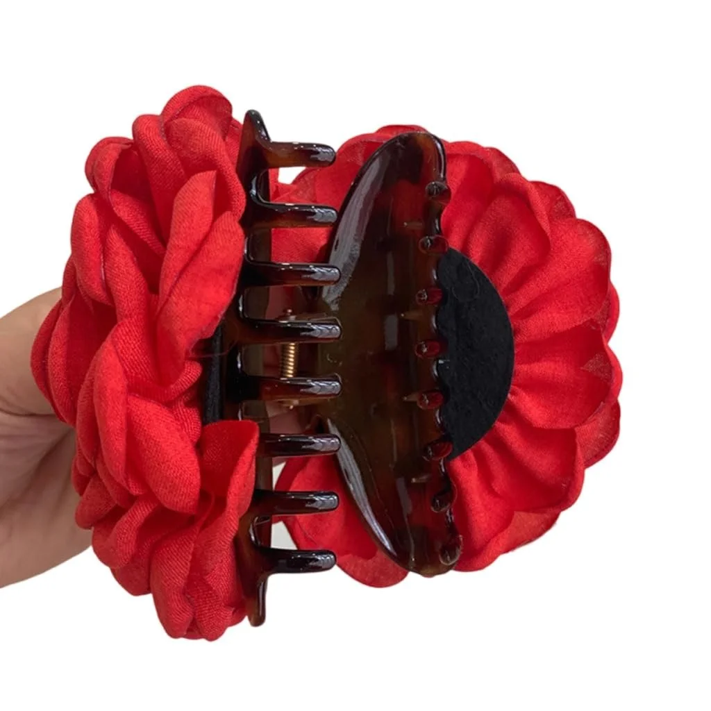 Заколка для волос Yjcnelcr с розами для женщин, шпилька для волос, украшение для волос для девочек, фото №2