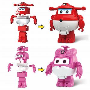 Трансформер Super Wings 2 в 1, Джетт и Dizzy - Фото 1