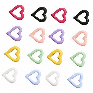 Наклейки для нігтів Прикраса  Серце PLAFOPE 100 шт. - Фото 1