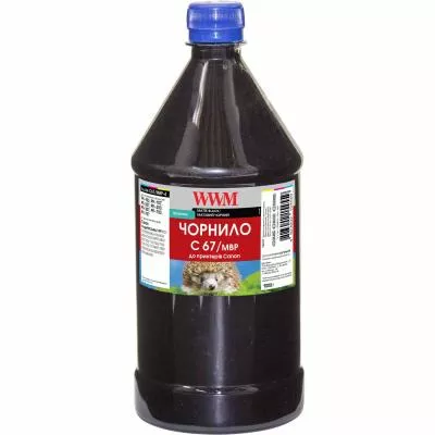 Чернила WWM Canon IPF-107MBk 1000г Matte Black Pigmented (C67/MBP-4), фото №1