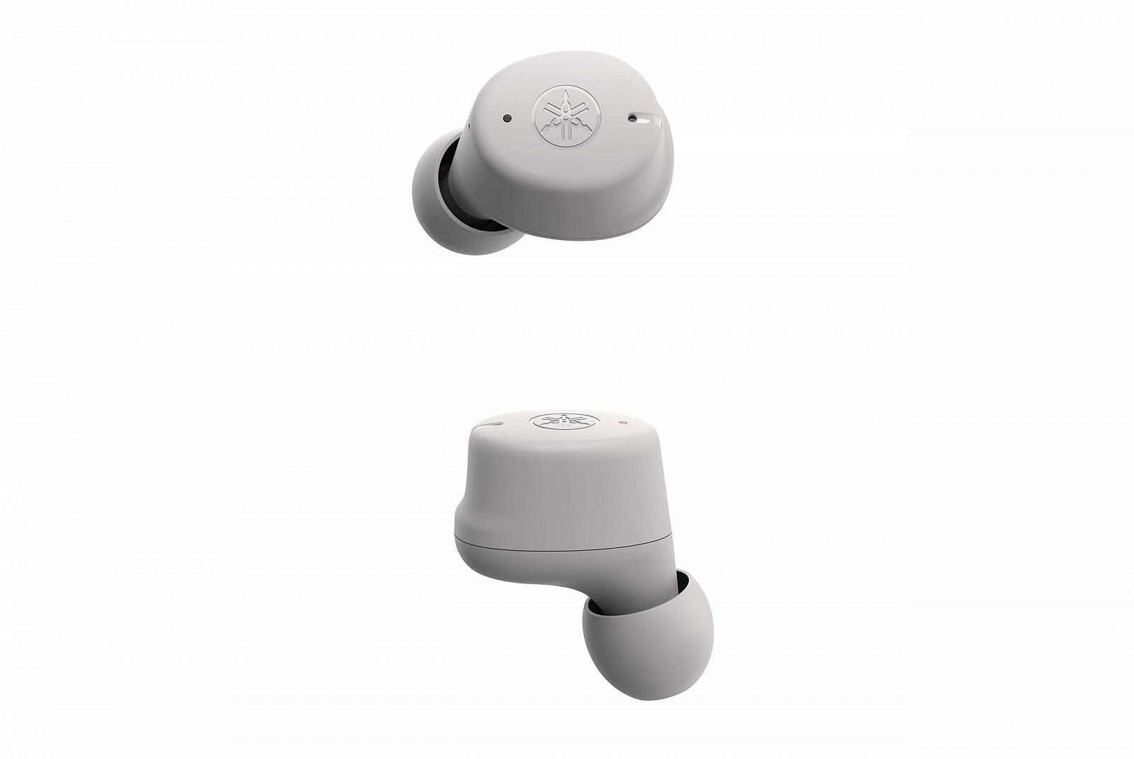 Беспроводные наушники Yamaha TW-E3C с Bluetooth True Sound и Clear Voice Capture Бежевый, фото №2
