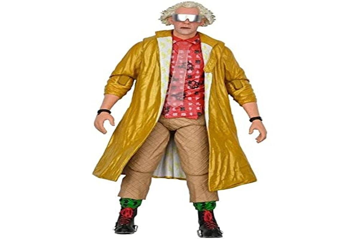 Фігурка NECA Назад у майбутнє Ultimate Doc Brown 2015 18 см, фото №4