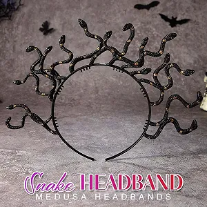 Обруч на голову змія Reaky synthetic.ua - Фото 1