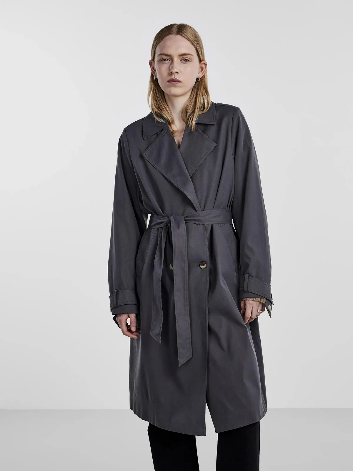 Тренч PIECES Pcjikkie Жіночий, фото №3 Тренч PIECES Pcjikkie Жіночий, фото №3