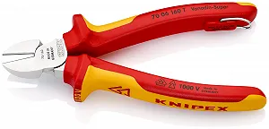 Бокорезы Knipex 70 06 160 T BK VDE с точкой крепления страховочного троса в блистерной упаковке, многоцветные, 160 мм цена на synthetic.ua - Фото 1 Бокорезы Knipex 70 06 160 T BK VDE с точкой крепления страховочного троса в блистерной упаковке, многоцветные, 160 мм synthetic.ua - Фото 1