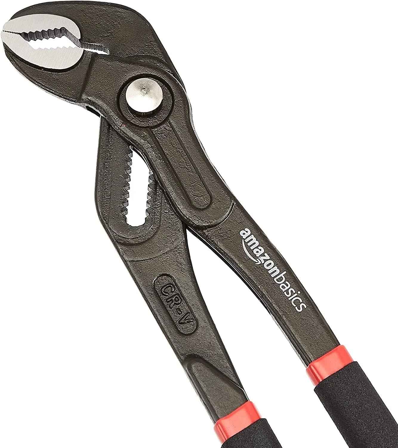 Плоскогубцы для водяного насоса Amazon Basics 12" Быстросъемное соединение скользящего паза Черный, фото №2