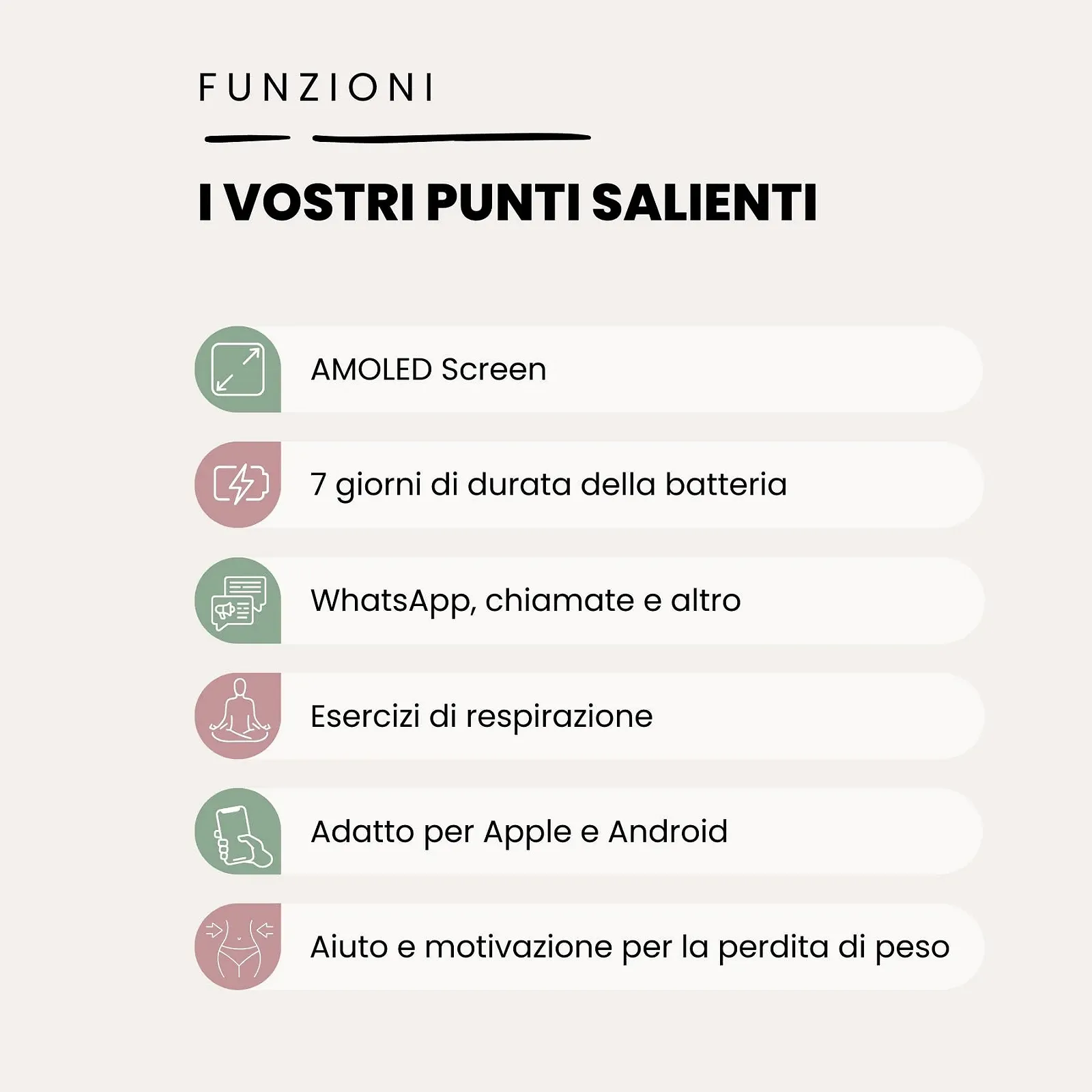 Смарт-годинник XCOAST SIONA 2 Rose Gold, фото №3