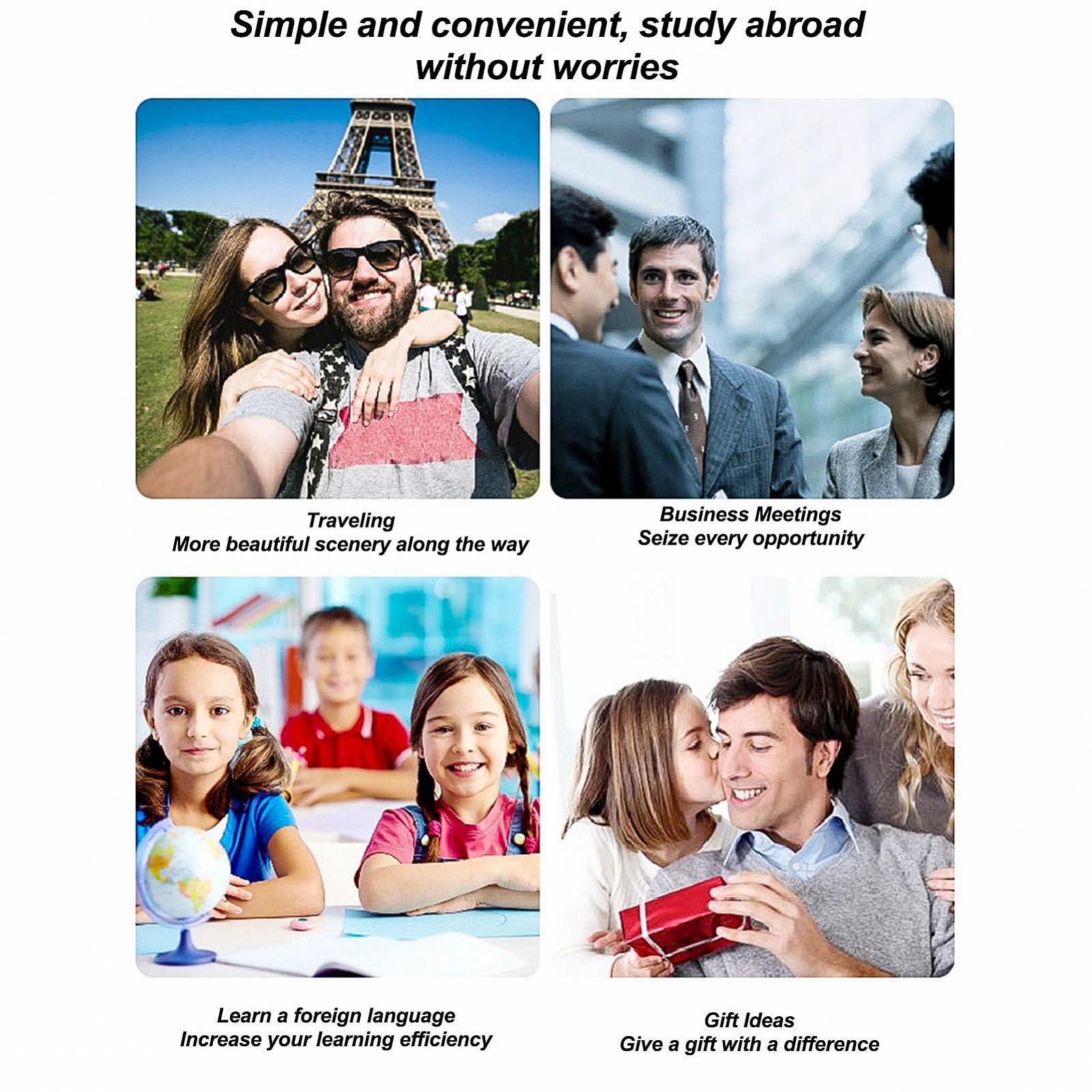 Портативний пристрій для перекладу, Голосовий перекладач, Підтримує 97 мов, фото №4