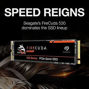 SSD-накопичувач Seagate FireCuda 530 2TB NVMe M.2 PCIe Gen4 x4 ZP2000GM3A013 synthetic.ua - Фото 1