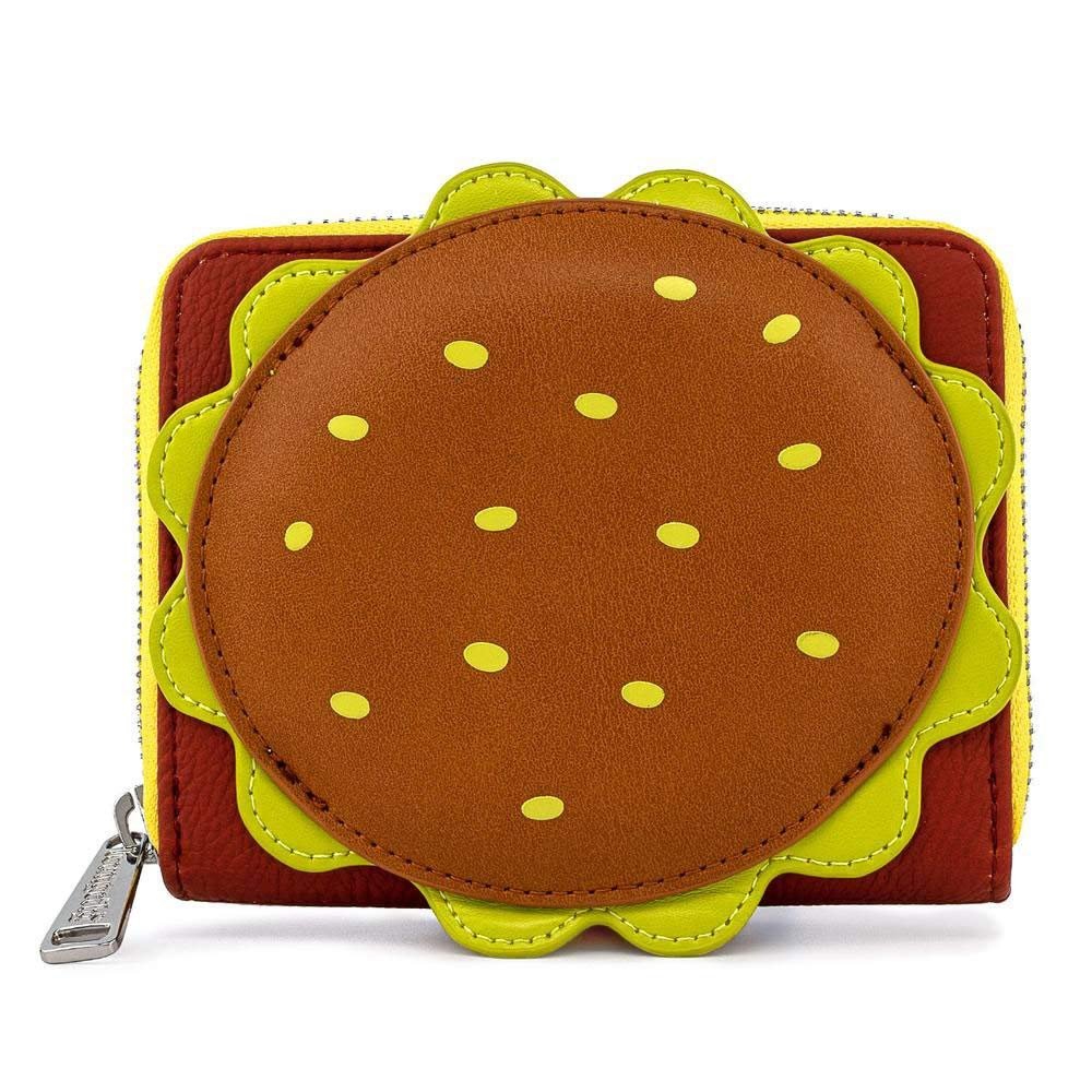 Кошелек на молнии Loungefly SpongeBob SquarePants Plankton Krabby Patty (многоцветный), фото №3