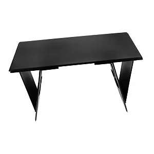 Столик для ноутбука в автомобиль, складной, с креплением для ноутбука и полкой, легкий складной стол для путешествий и работы в автомобиле, прочный многофункциональный столик черного цвета - Фото 1