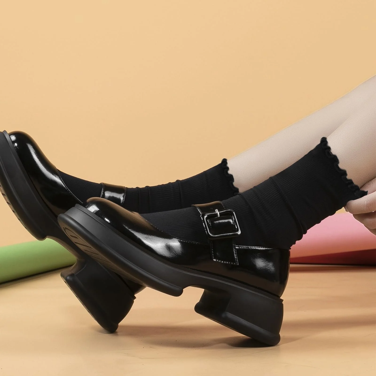 Шкарпетки з рюшами жіночі 6 пар Бавовняні, фото №3 Шкарпетки з рюшами жіночі 6 пар Бавовняні, фото №3