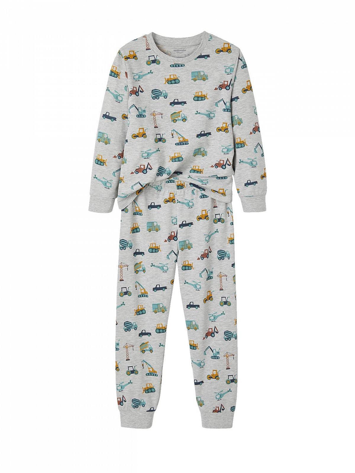 Піжама Vertbaudet Vertbaudet для хлопчиків + Шорти для піжами Будівельний майданчик, фото №4