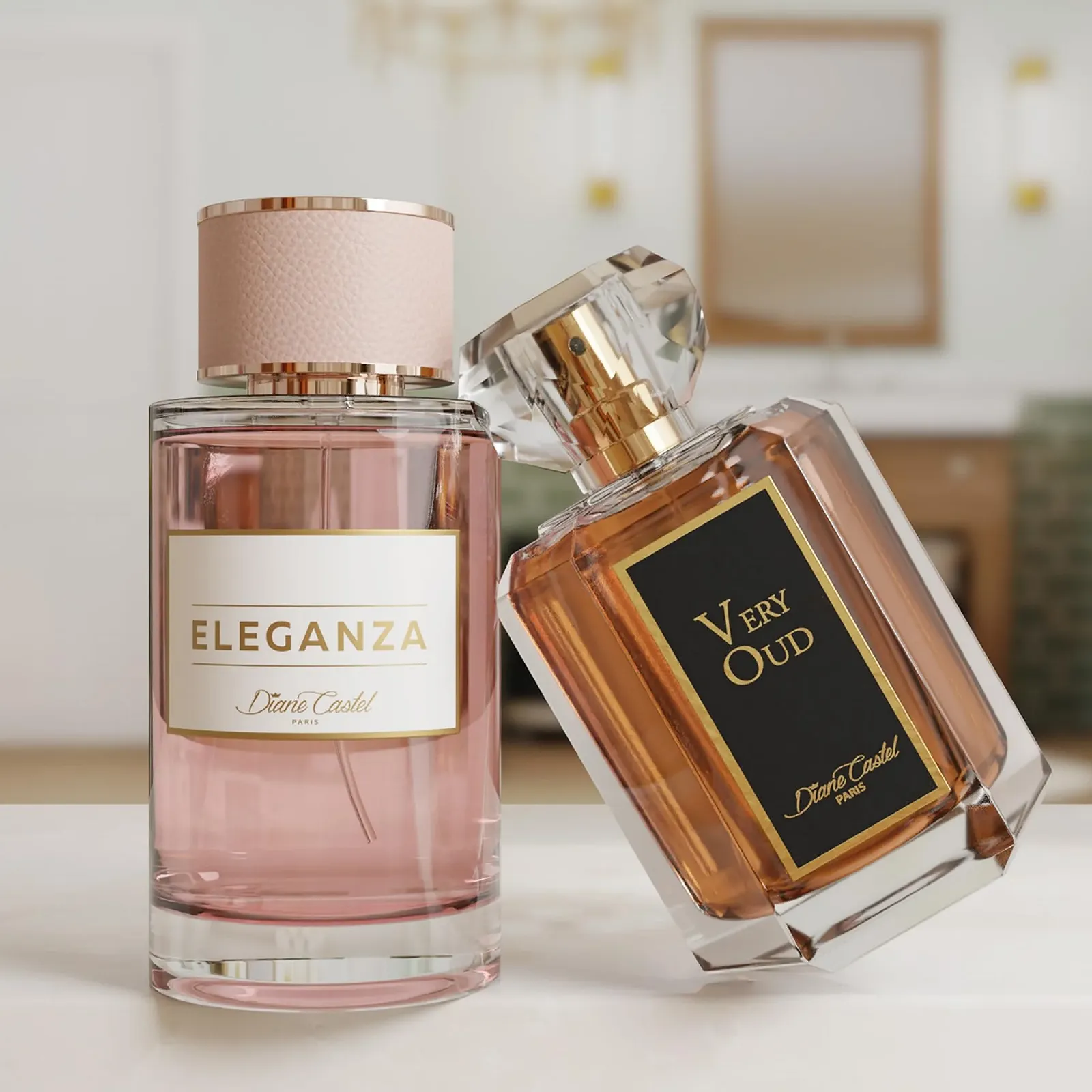 Парфюмированная вода Diane Castel Paris Eleganza 100 мл, цветочный и пудровый аромат, фото №4 Парфюмированная вода Diane Castel Paris Eleganza 100 мл, цветочный и пудровый аромат, фото №4
