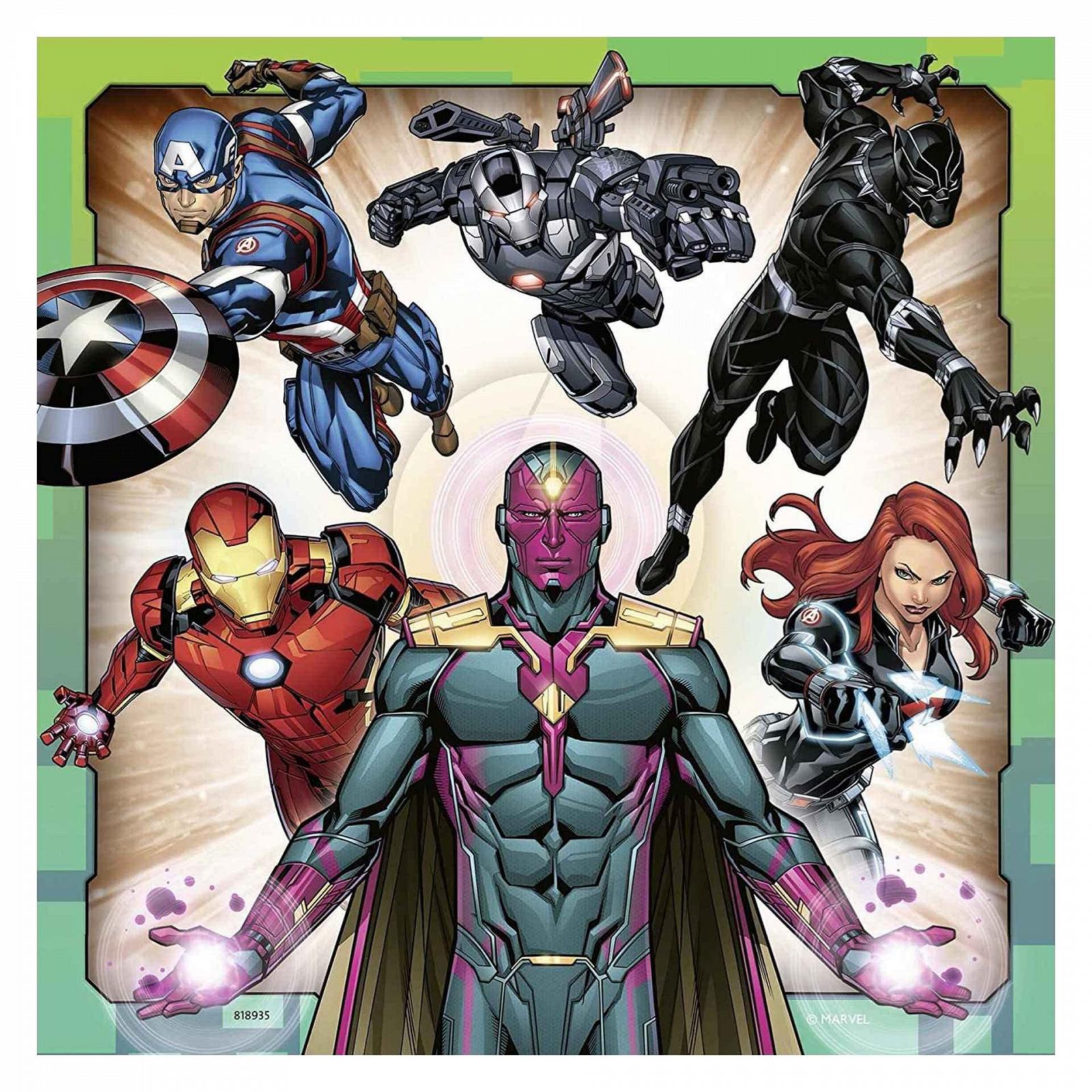 Пазлы Ravensburger Marvel Avengers Assemble 3x49 элементов, фото №4