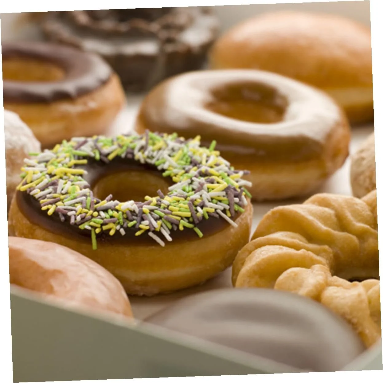 Набор форм для пончиков TOYANDONA 3 шт. пластик PP круг цветок сердце, фото №9