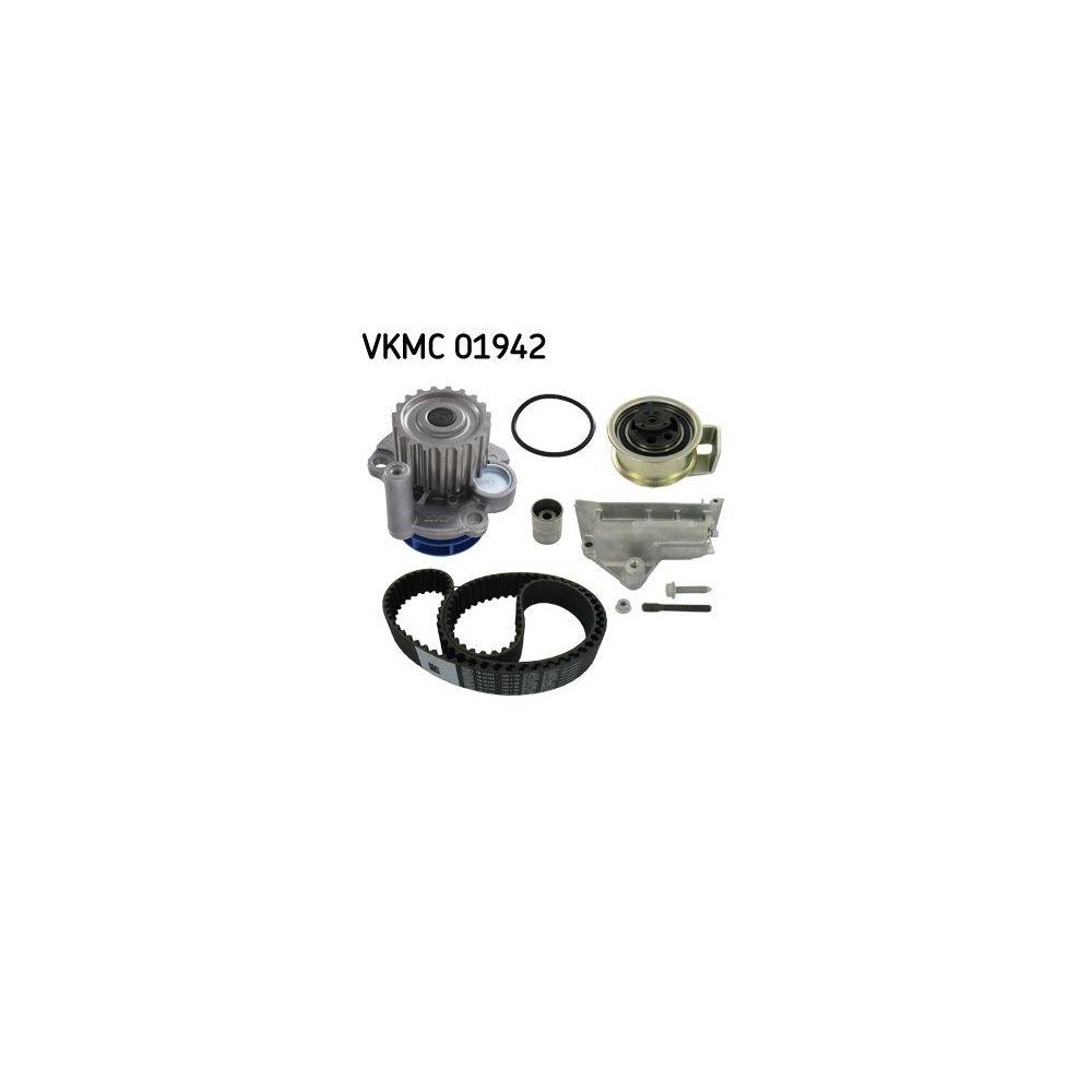 Водяной насос + комплект ремня ГРМ SKF VKMC 01942 для AUDI CHRYSLER FORD MITSUBISHI VW, фото №1