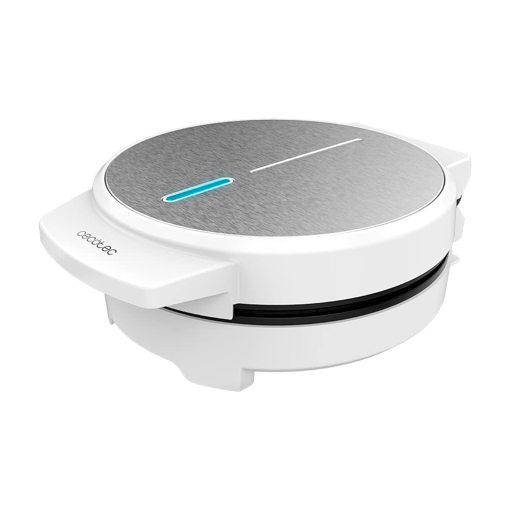 Вафельница Cecotec Fun Gofrestone Sweetie, 1000 Вт, для 1 большой вафли или 5 вафель в форме сердца, антипригарное покрытие, нержавеющая сталь, фото №2