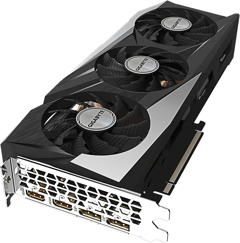 Відеокарта GIGABYTE Radeon RX 6750 XT GAMING OC / 12GB GDDR6 / 192 Bit / 3x DisplayPort & HDMI, фото №4 Відеокарта GIGABYTE Radeon RX 6750 XT GAMING OC / 12GB GDDR6 / 192 Bit / 3x DisplayPort & HDMI, фото №4
