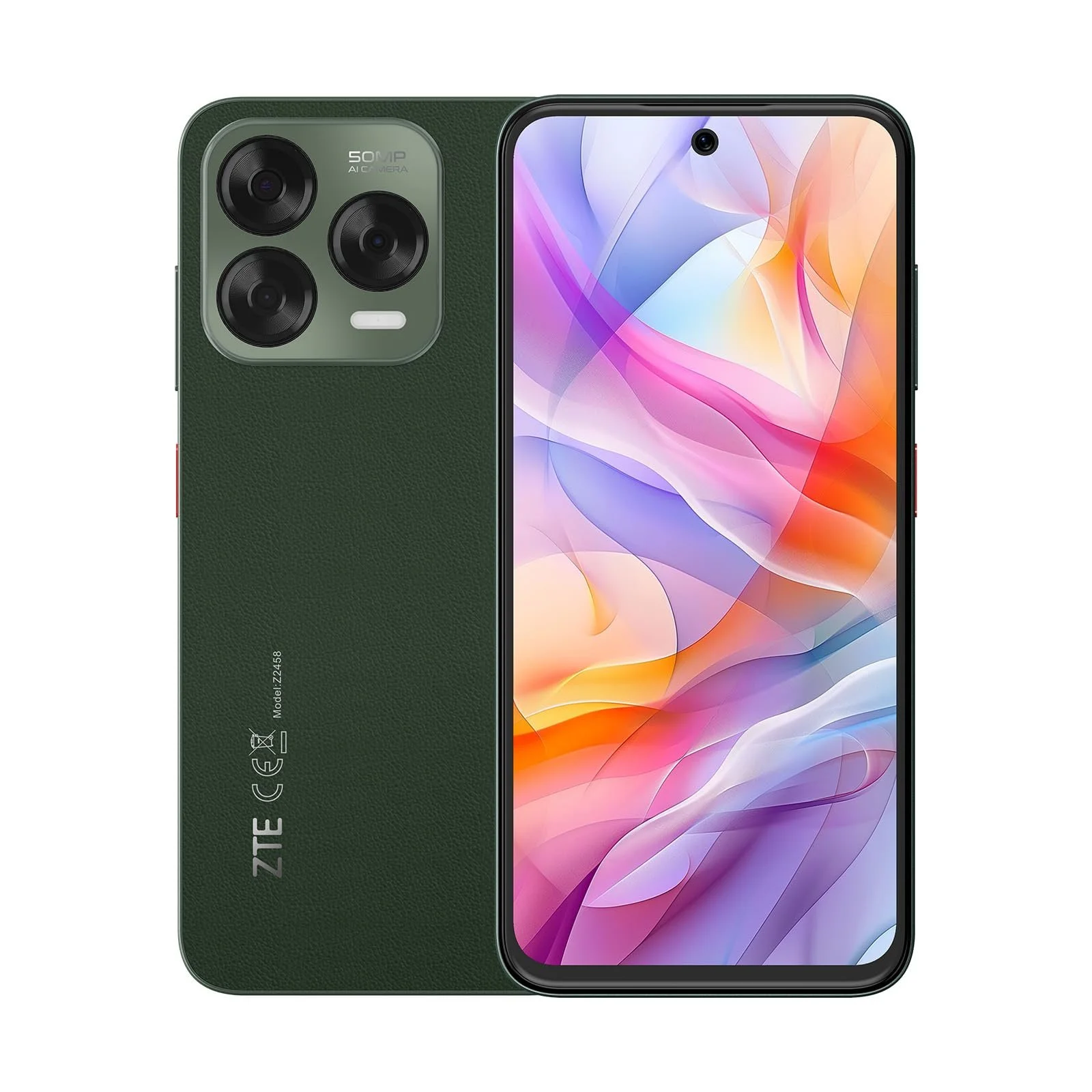 Смартфон ZTE Blade V70 Vita 6.7" FHD+ 120Hz 50MP 5000 мАг 4GB RAM 256GB Android 14 Dual SIM Зелений, фото №1