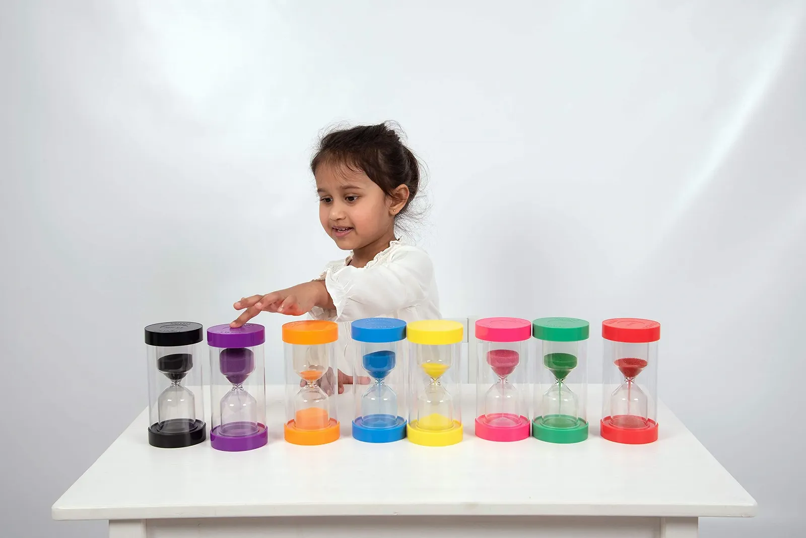 Пісочний годинник TickiT ColourBright 92121 15 хвилин Фіолетовий, фото №3 Пісочний годинник TickiT ColourBright 92121 15 хвилин Фіолетовий, фото №3