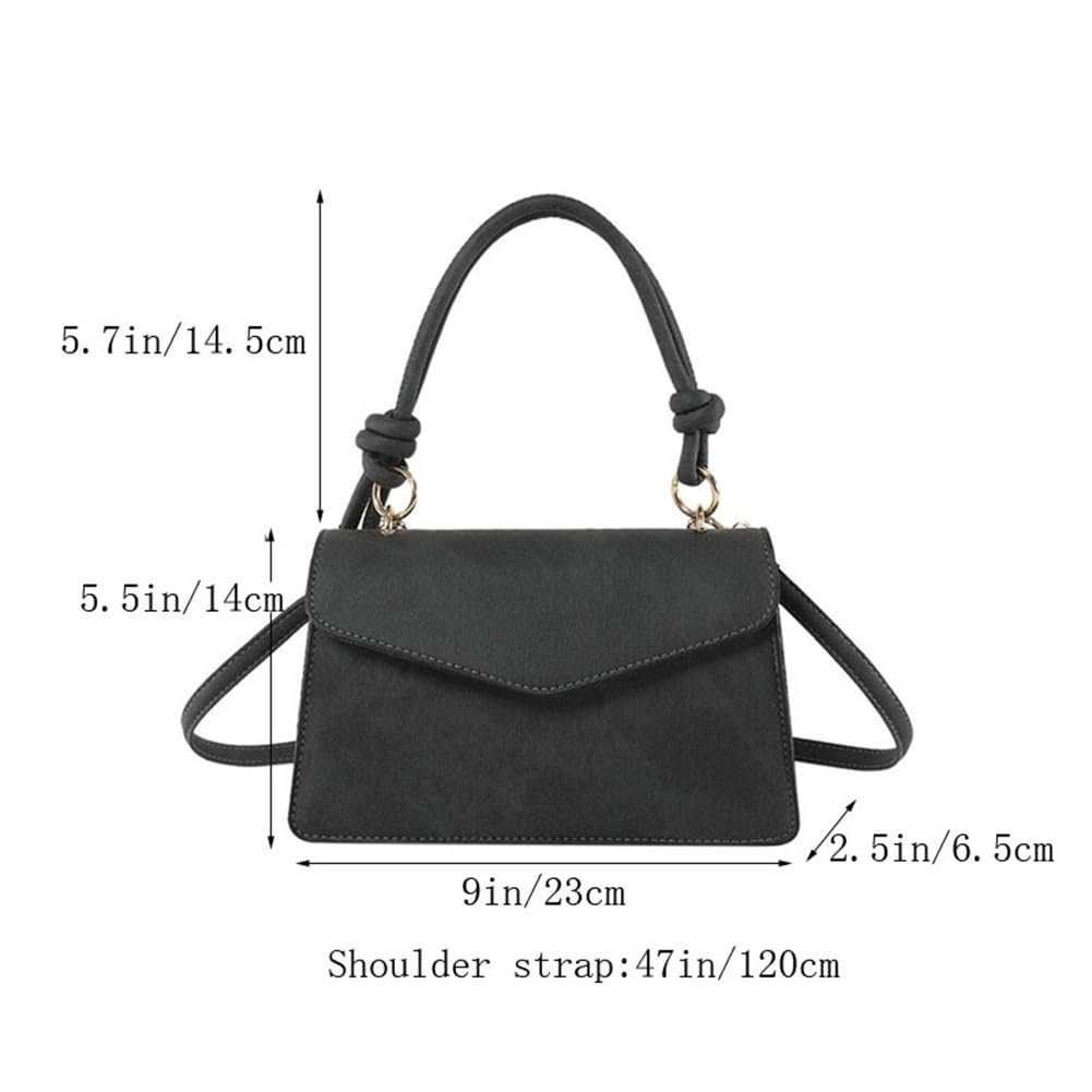 Сумка с верхней ручкой gaobaozhu, маленькая минималистичная сумочка, женская сумочка, сумки через плечо, для дам, девочек, модная, вне времени, сумка-тоут, из искусственной кожи, мини-сумка через плечо, черная, фото №6