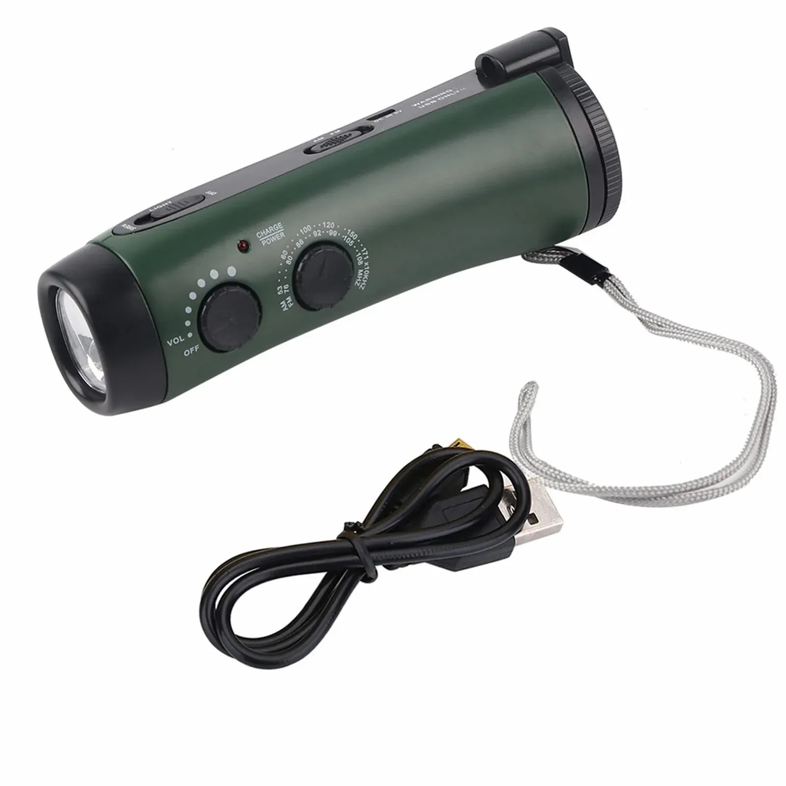 Радіоліхтар ERYUE LED для кемпінгу, портативний вуличний ручний кривошипний Power Bank, сигналізація з креативним дизайном, підходить для аварійного зарядного пристрою, фото №6 Радіоліхтар ERYUE LED для кемпінгу, портативний вуличний ручний кривошипний Power Bank, сигналізація з креативним дизайном, підходить для аварійного зарядного пристрою, фото №6