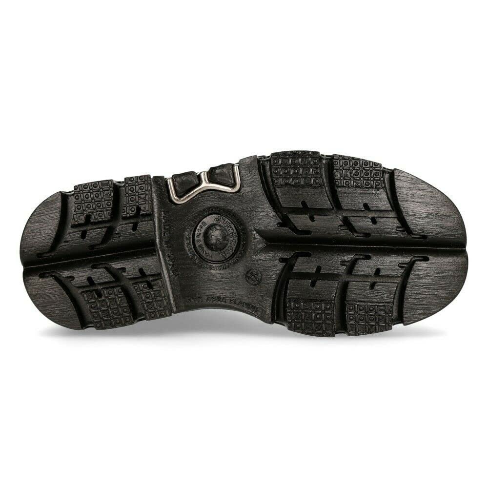 Ботинки New Rock MILI-084N-S3 Готические Черный, фото №8