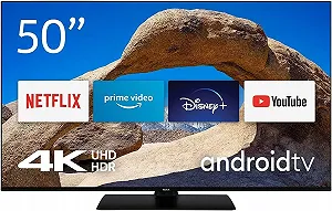 Купить Телевизор 50" Nokia UNE50GV210I / 4K / 50 Гц / LCD / Smart TV / Wi-Fi / Bluetooth / T2 - Фото 1 Телевизор 50" Nokia UNE50GV210I / 4K / 50 Гц / LCD / Smart TV / Wi-Fi / Bluetooth / T2 - Фото 1