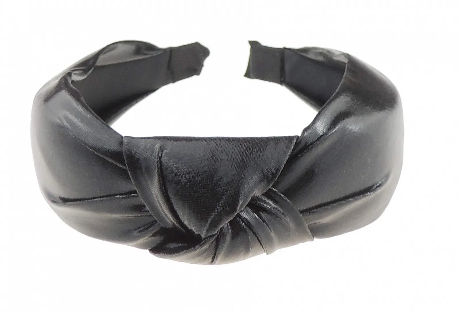 Обруч для волосся Glamour Girlz Чорний Металік, фото №1 Обруч для волосся Glamour Girlz Чорний Металік, фото №1