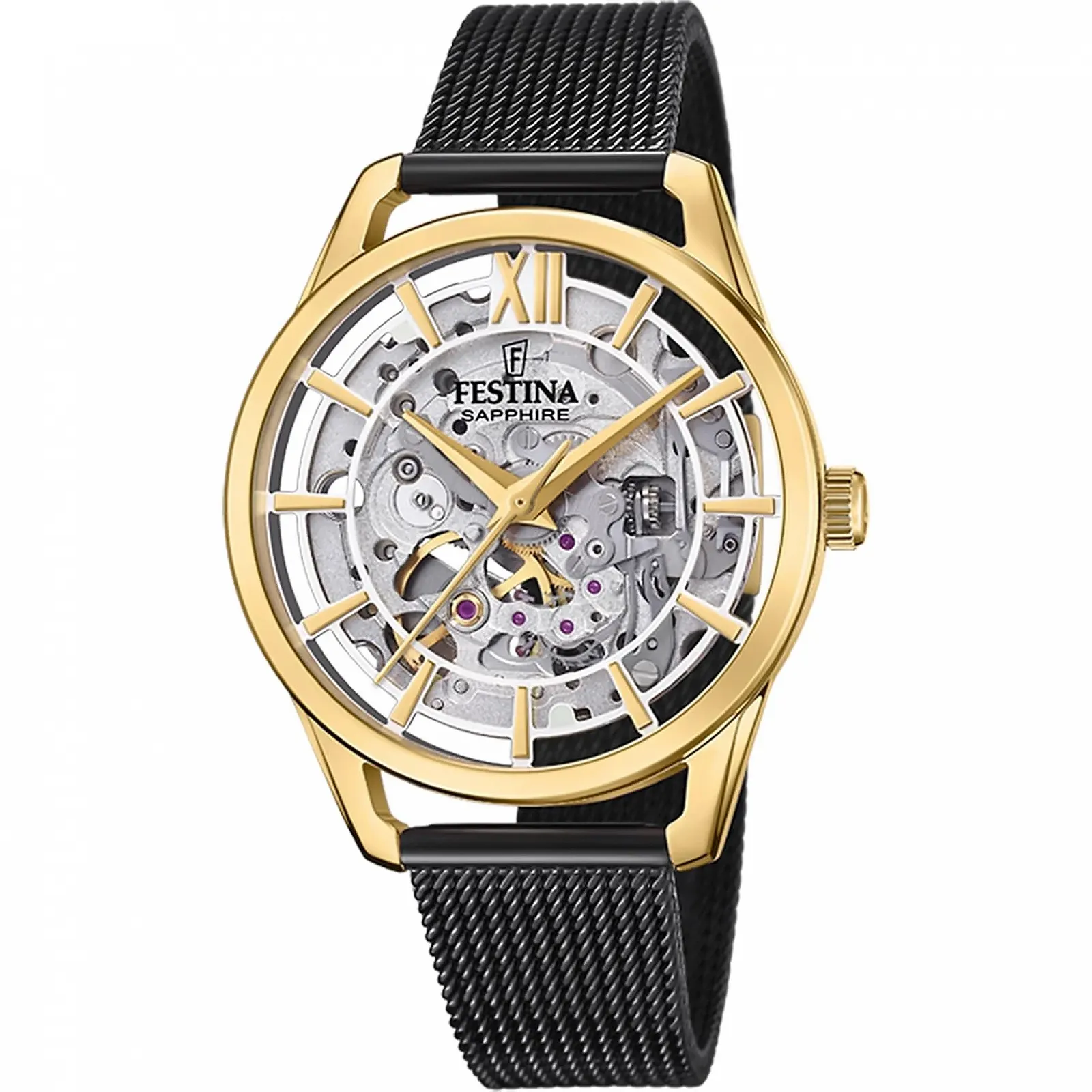 Аналоговий Годинник Festina Classic F20629/2 Чорний, фото №4 Аналоговий Годинник Festina Classic F20629/2 Чорний, фото №4