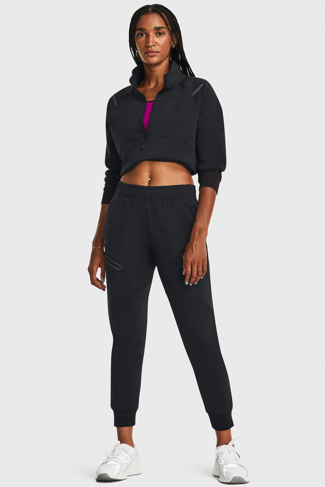 Штаны Under Armour Unstoppable Flc Jogger 1379846-001 Черный S, фото №3