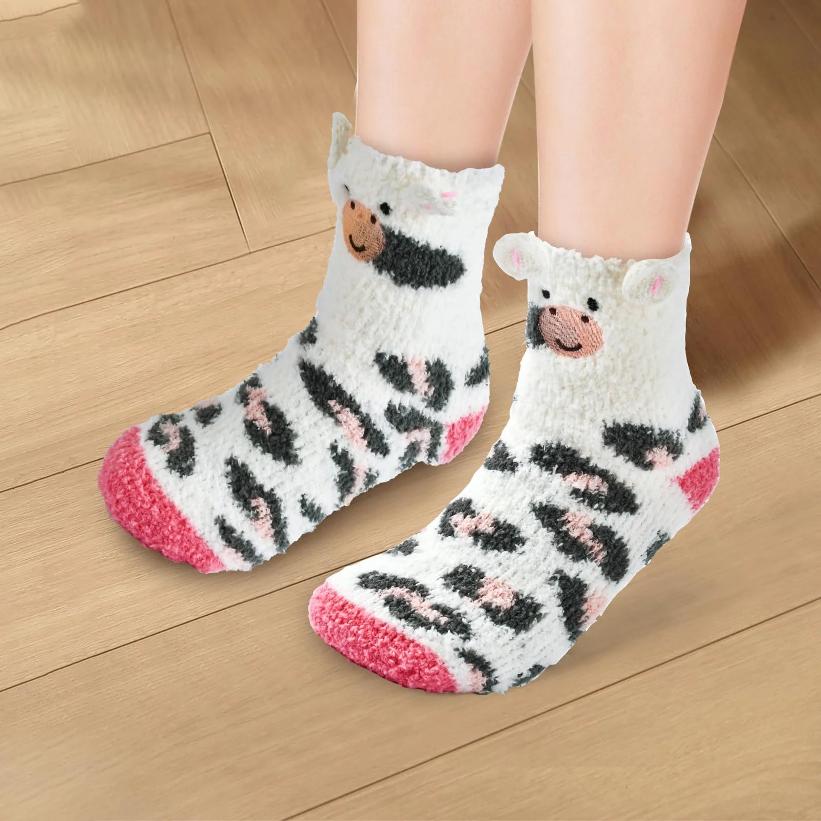 Пухнасті шкарпетки для жінок, фото №4