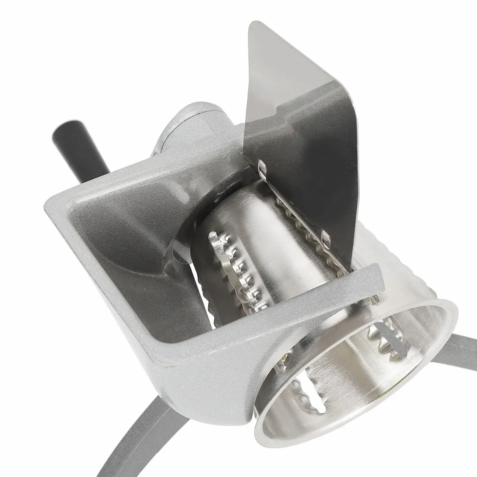 Терка Cosiki з 5 різними барабанними лезами для сиру, овочів, картоплі, горіхів, цибулі, салату, піци та іншого, фото №2