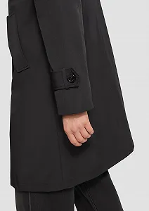 Пальто s.Oliver Carcoat с разрезом сзади и декоративной деталью на рукаве synthetic.ua - Фото 1