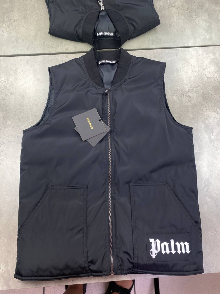 Жилет черный Palm Angels v025, фото №7