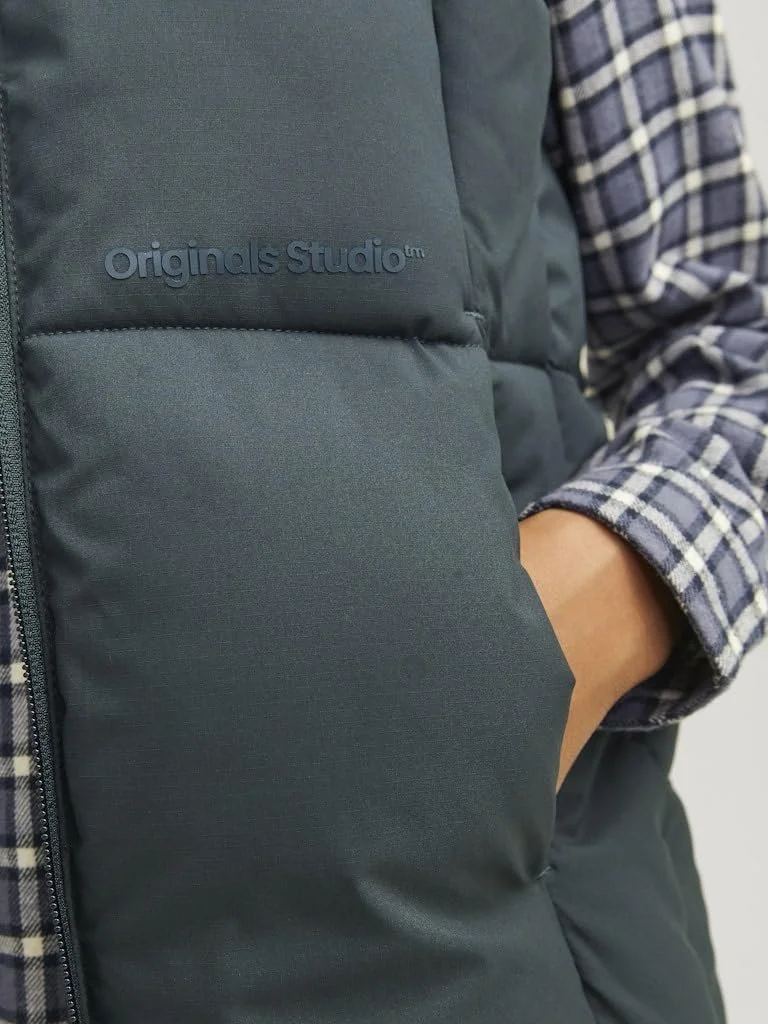 Жилет JACK&JONES JUNIOR для мальчиков, стеганый, фото №7 Жилет JACK&JONES JUNIOR для мальчиков, стеганый, фото №7