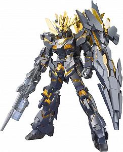 Модель Bandai Hguc 1/144 Unicorn Gundam 02 Banshee Norn (D.M.), чорний, помаранчевий - Фото 1