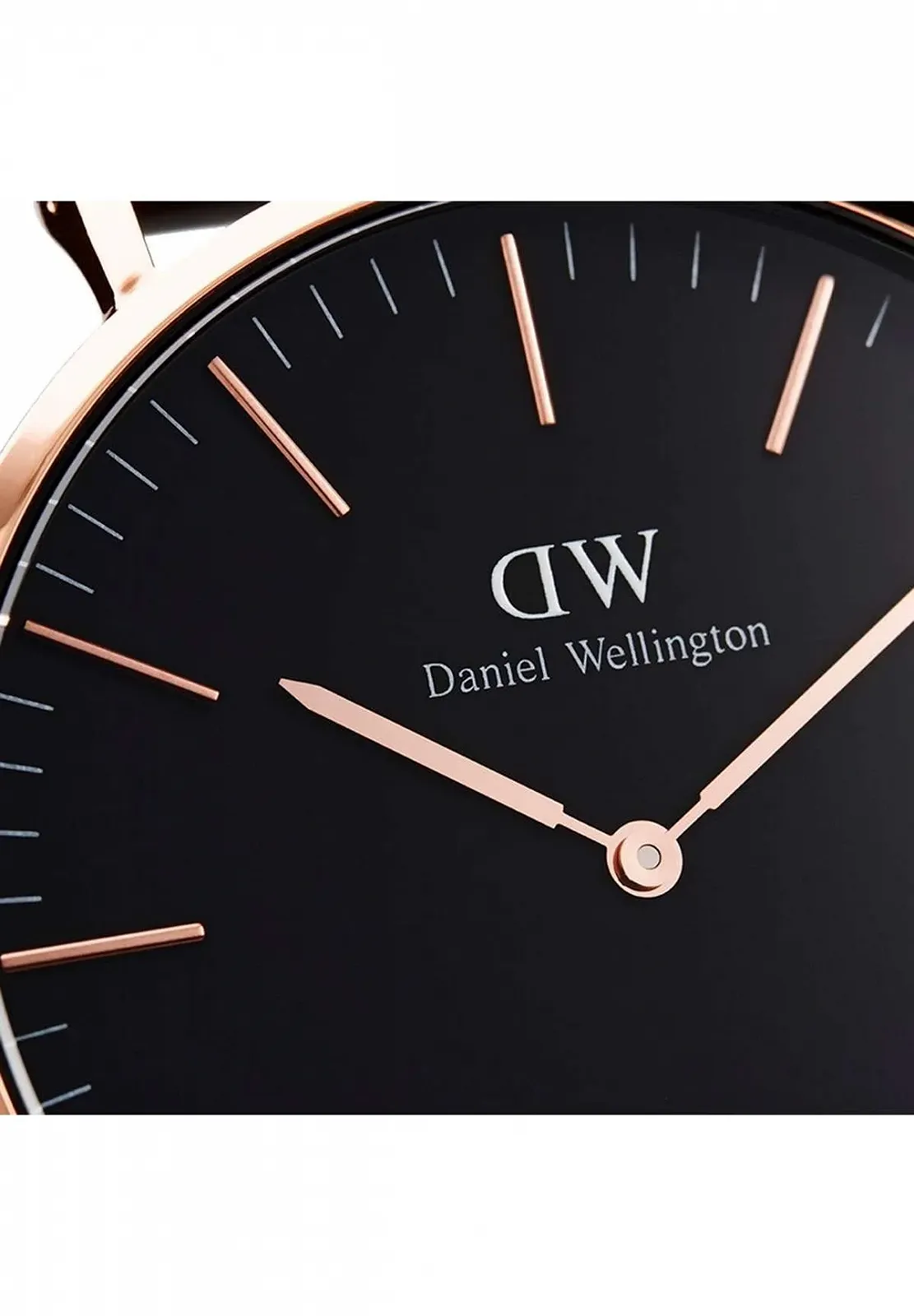 Мужские часы NATO Daniel Wellington Classic Cornwall, черные / розовое золото, 36 мм, фото №5 Мужские часы NATO Daniel Wellington Classic Cornwall, черные / розовое золото, 36 мм, фото №5