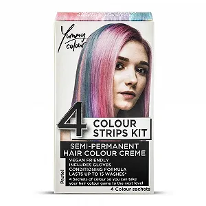 Напівперманентна фарба для волосся Stargazer Products Yummy Colour Strip Kit 4 відтінки - Pastel 40 мл - Фото 1
