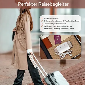 Отпариватель Newbealer 1200 Вт 180 мл Белый synthetic.ua - Фото 1